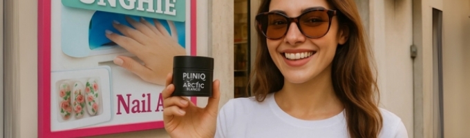 Plinio Arctic | Gel Monofasico Bianco senza sviluppo di Calore per Ricostruzione Unghie da 30ml
